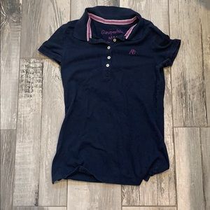 Aeropostale navy polo shirt size M
